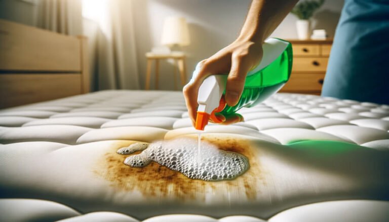 Bicarbonate de soude pour enlever une tache d'urine sur un matelas