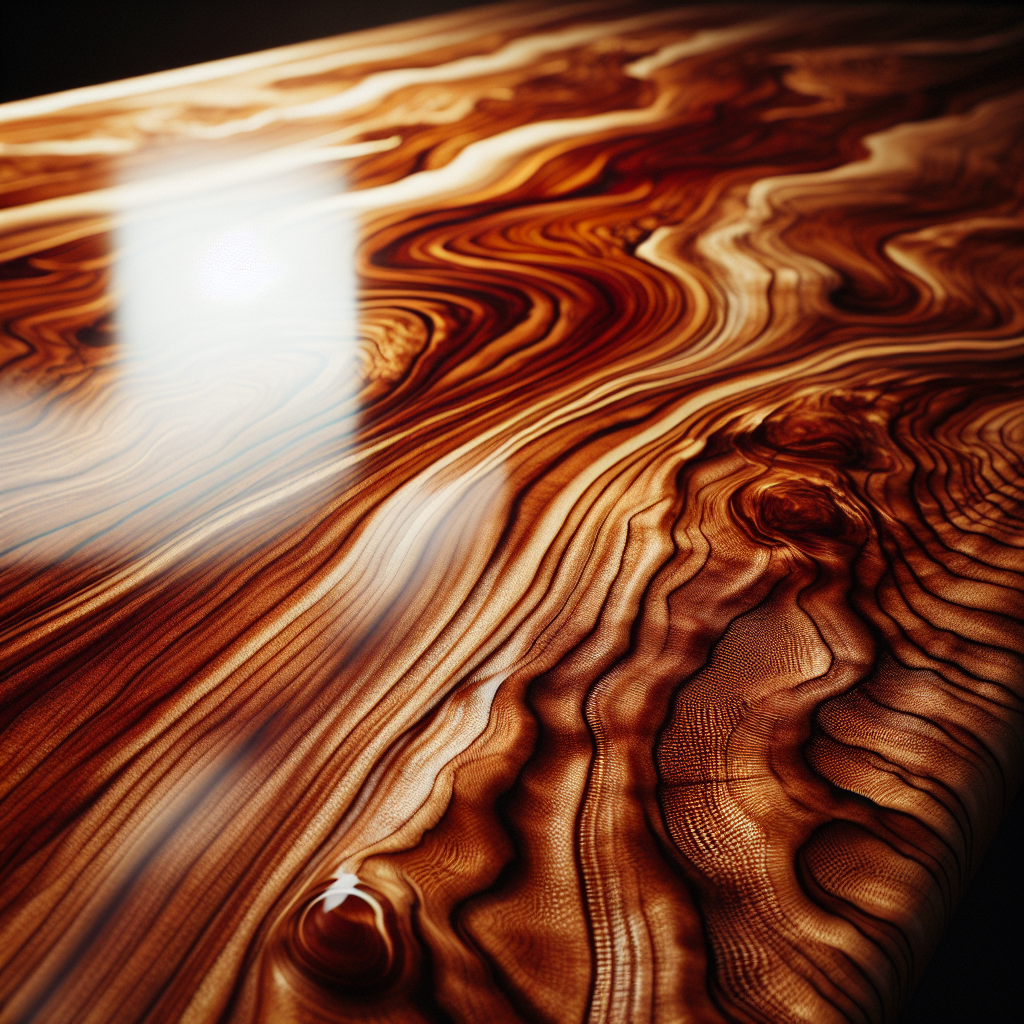 Surface en bois propre et soigneusement nettoyée utilisant le bois de Bavent, montrant un résultat impressionnant et une belle texture naturelle