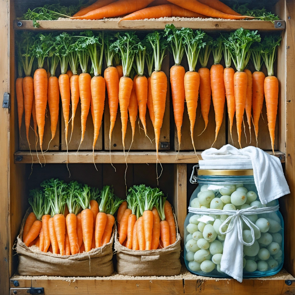 différentes méthodes de conservation des carottes pour prolonger leur fraîcheur